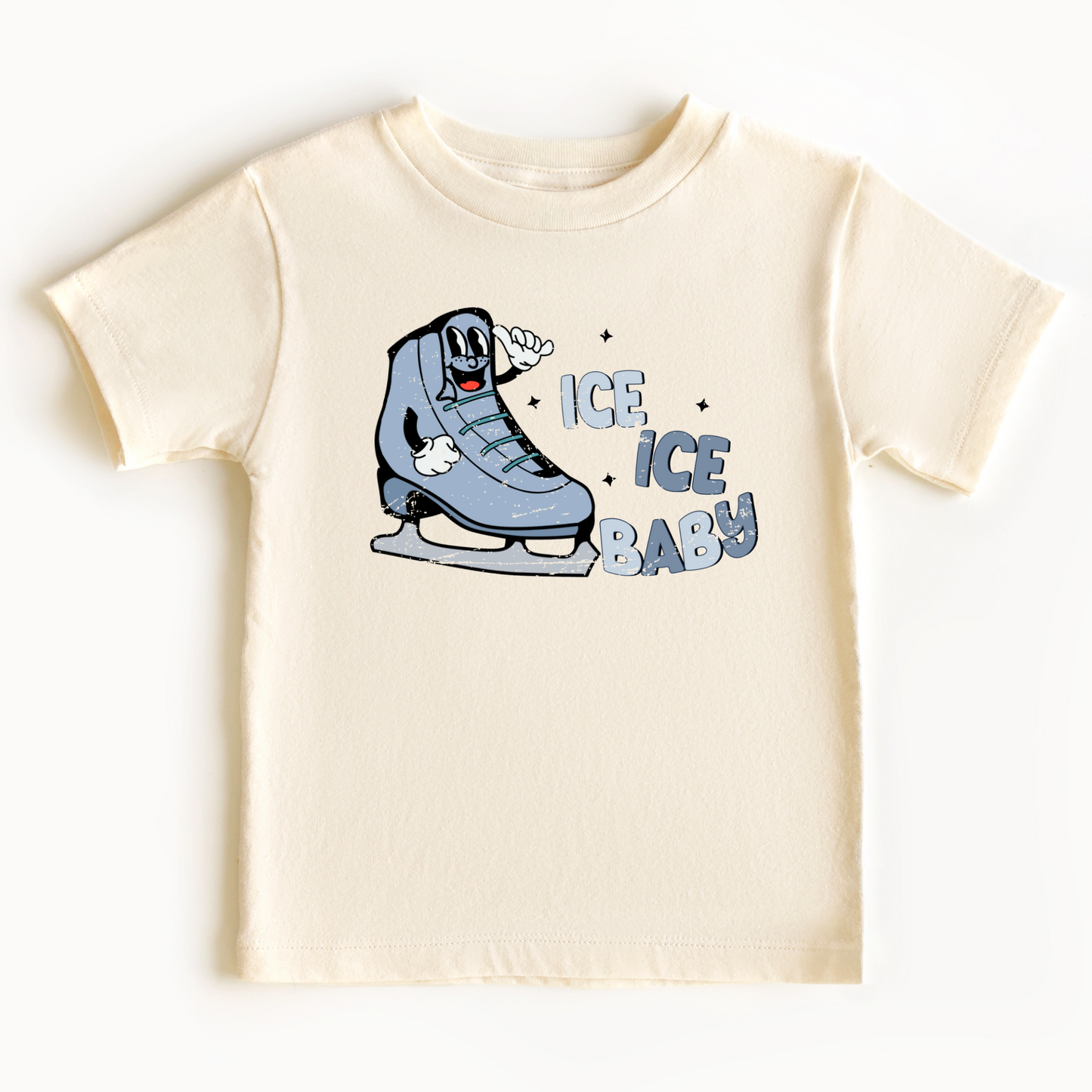 Ice Ice Baby Ice Skate Bodysuit and Tee