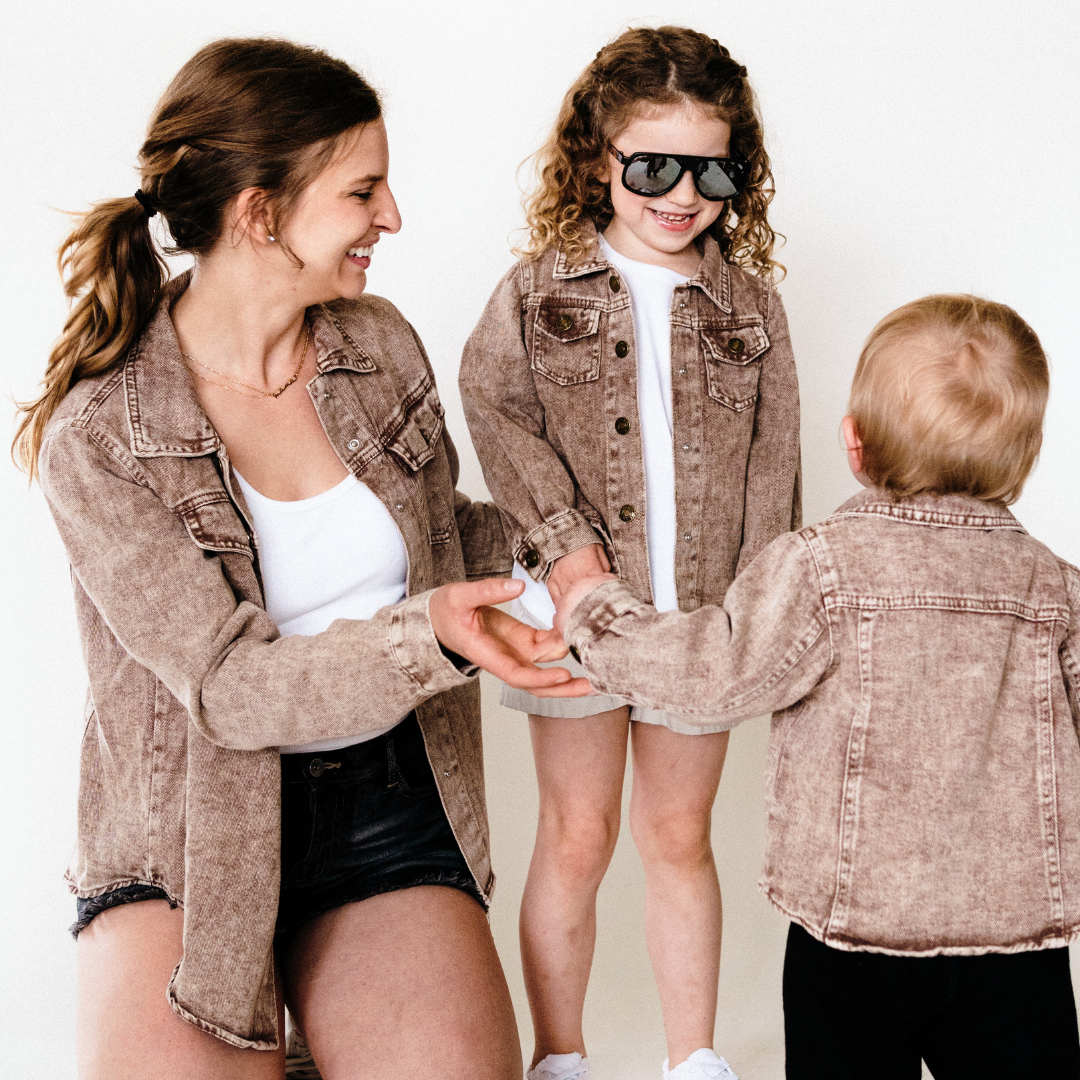 Brown Denim Jacket - Infant