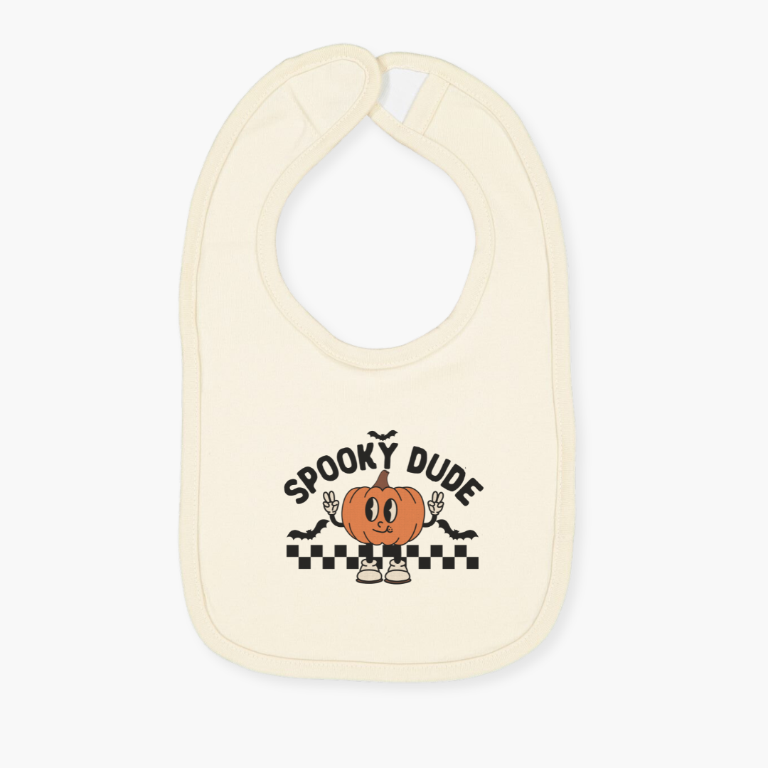 Spooky Dude Bib