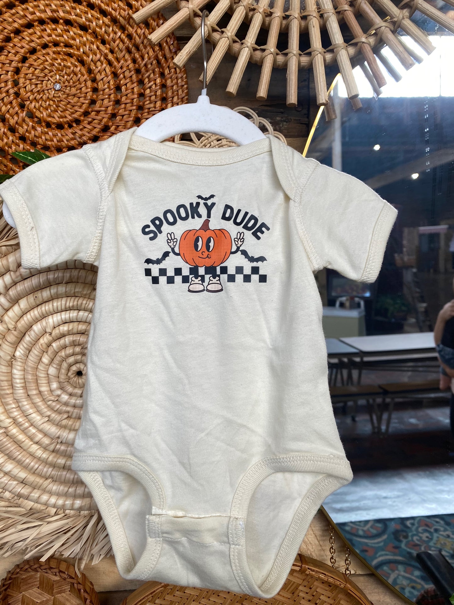 Spooky Dude Short Sleeve Bodysuit / Tee