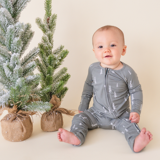 Bamboo 2-Way Convertible Zip Romper - Forest