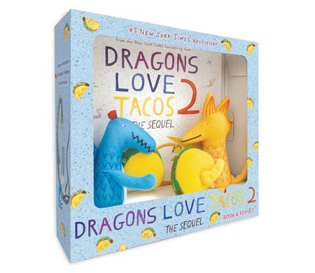 Dragons Love Tacos 2 Book & Toy