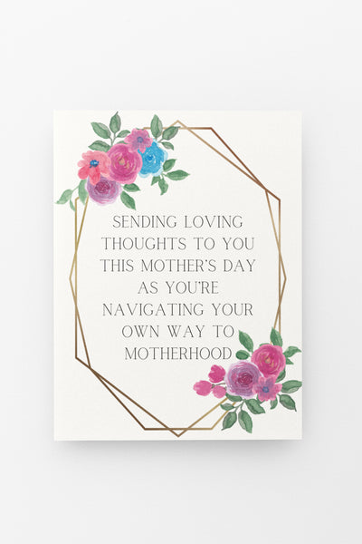 Navigating Your Way To Motherhood Mother's Day Card