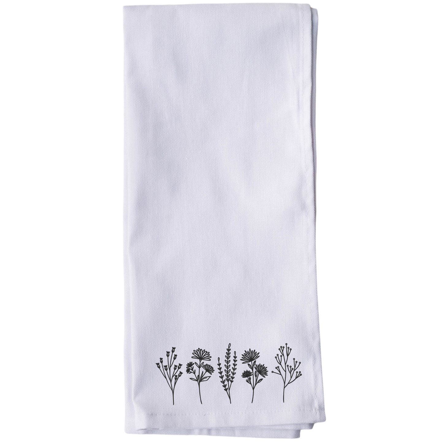 Wildflower Tea Towel